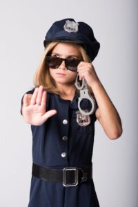 子供の警察官